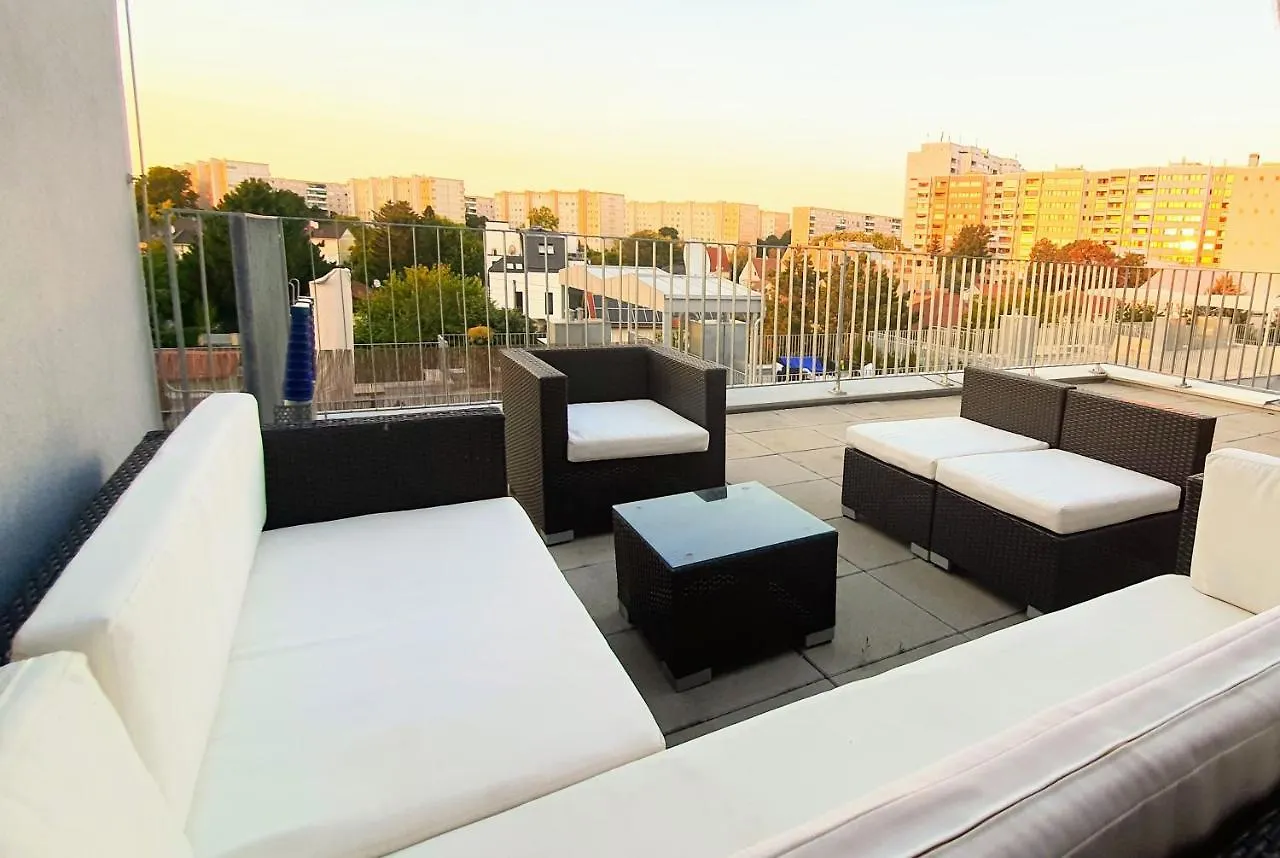 Rooftop Terrace, Free Garage Parking And Pool! Vídeň Apartmán